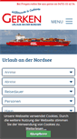 Mobile Screenshot of gerken-duhnen.de